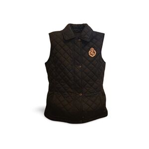 Ralph Lauren Black Quilted Vest